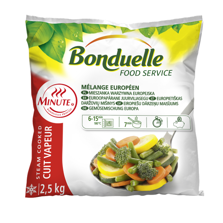 Bonduelle Europe mix zöldségkeverék 2,5 kg