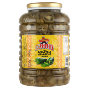 HI-Zöld szeletelt jalapeno paprika PET 3200/1400g