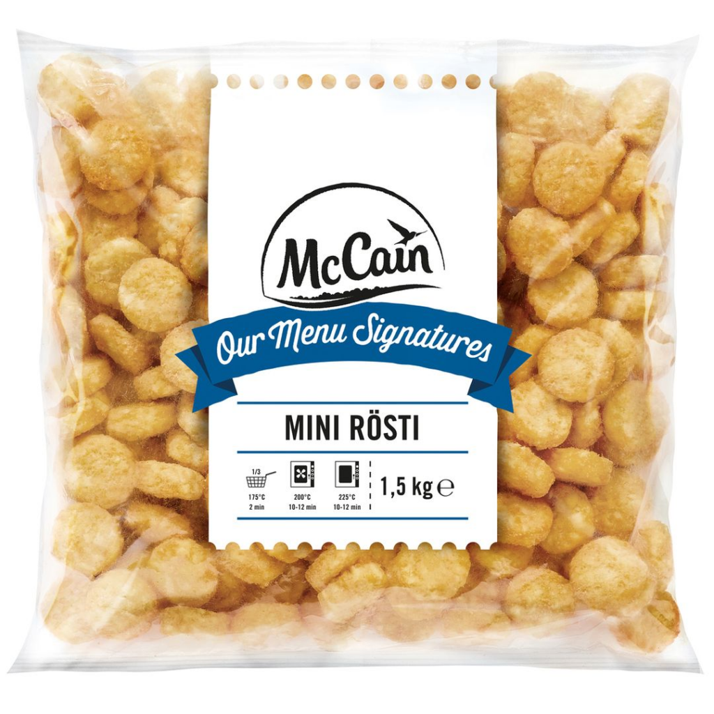 McCain Mini rösti burgonya, gyorsfagyasztott
