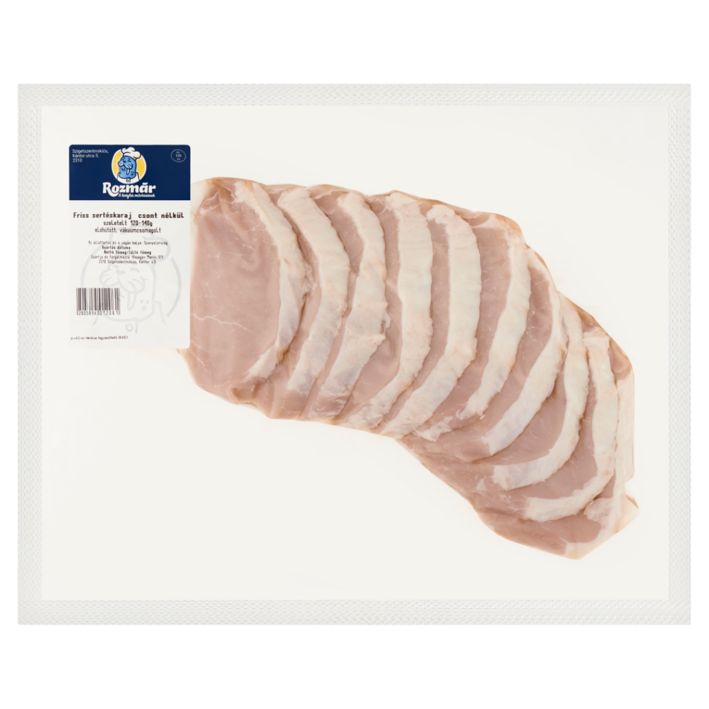 Friss sertéskaraj szeletelve 120-140g