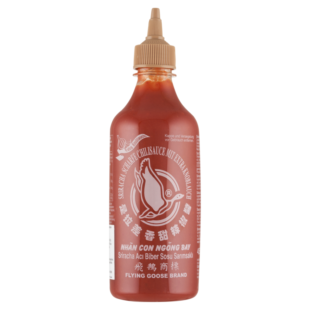HI-Sriracha Szósz-csípős chili fokhagymával 455ml