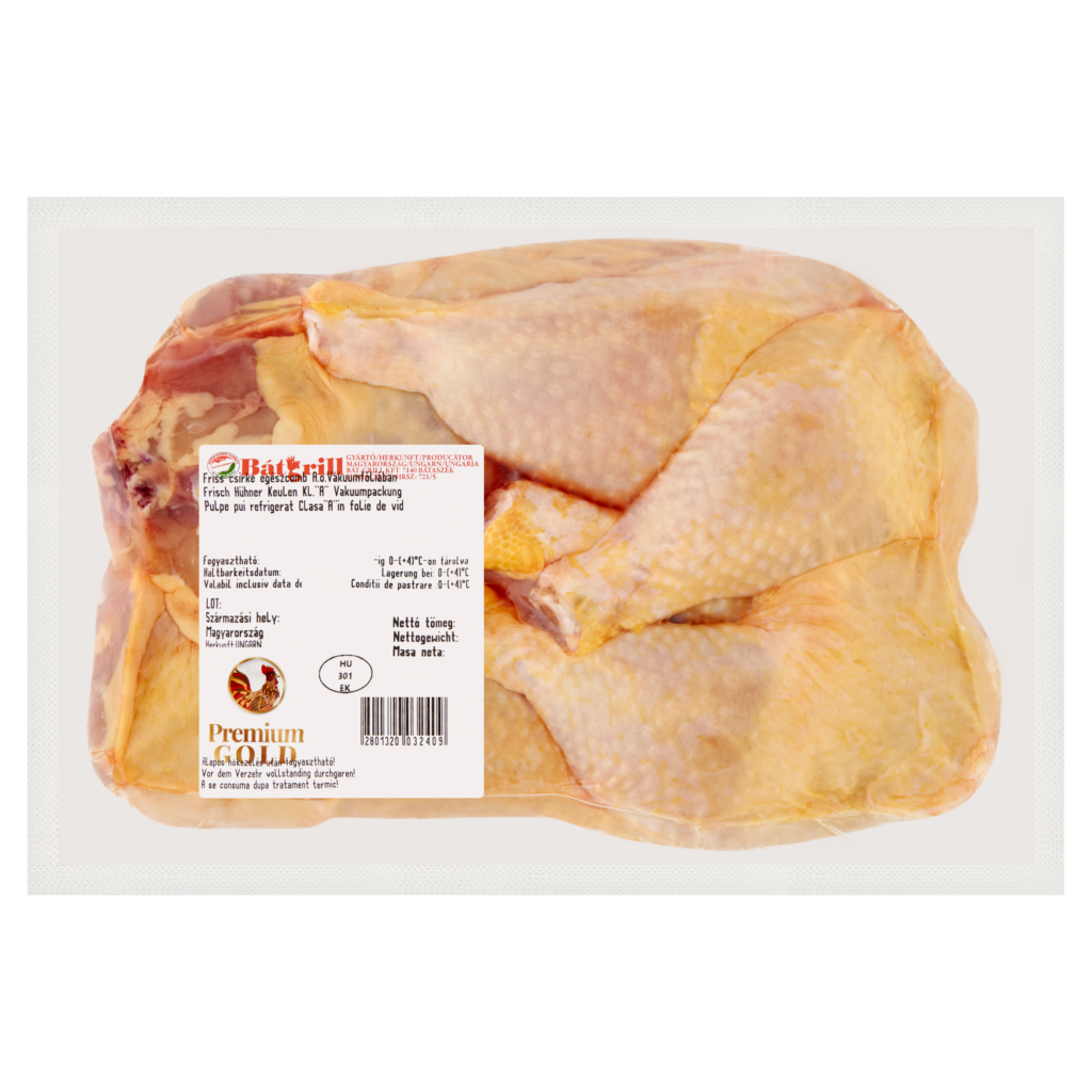 VSZ Csirkecomb egész, csontos, fagyasztva