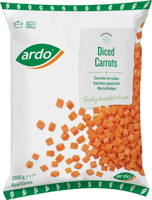 EQ Sárgarépa kocka 2500g