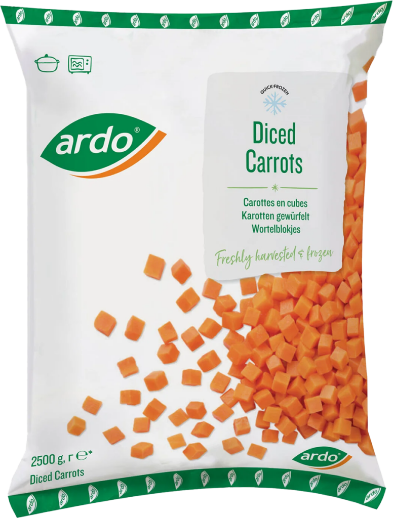 Ardo Sárgarépa kocka 2500g