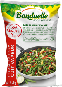 Bonduelle mediterrán zöldségkeverék, fagy. (2,5 kg