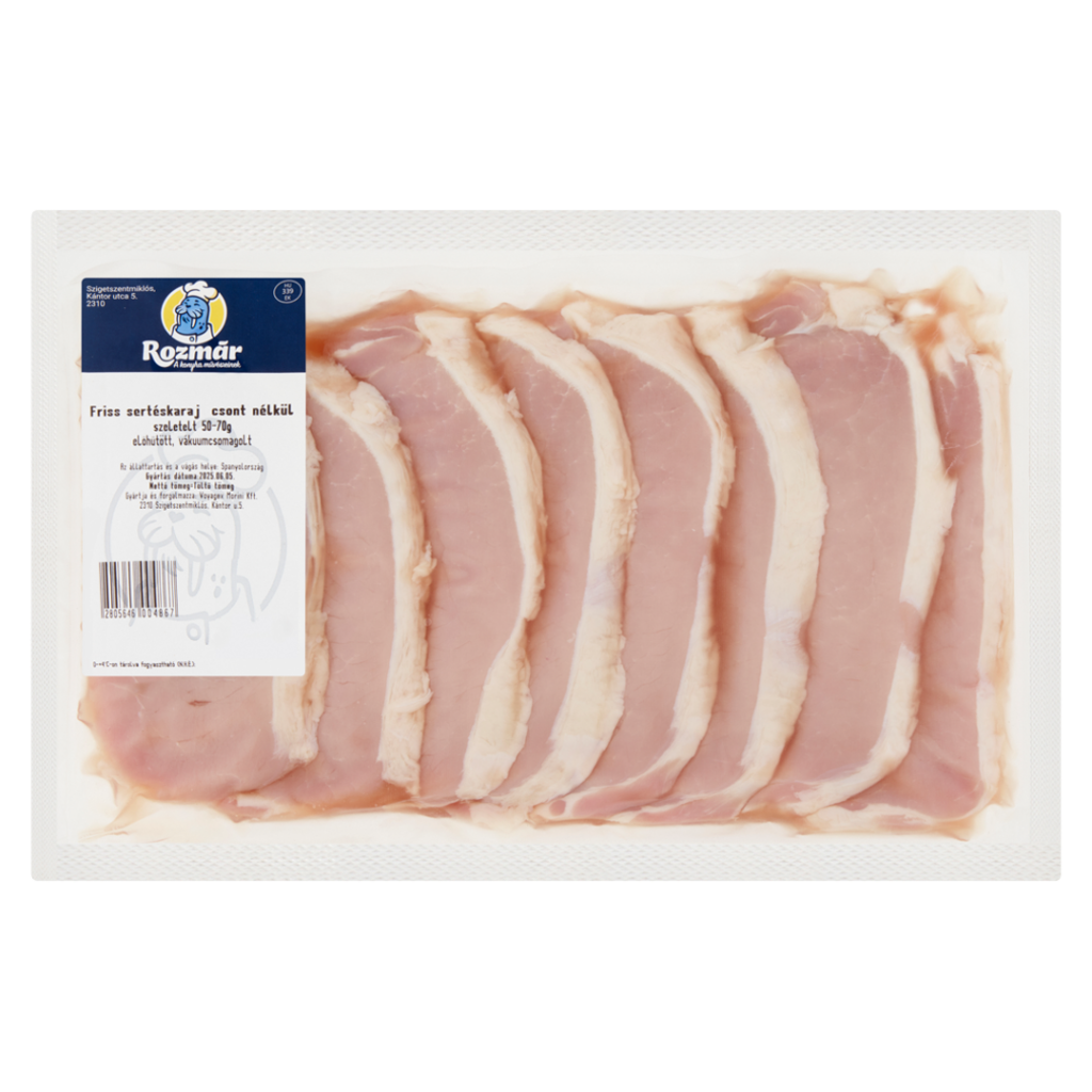 Friss sertéskaraj szeletelve 50-70g