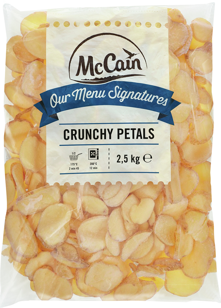 McCain Crunchy Petals("S"alakú,héjas,2,5kg)