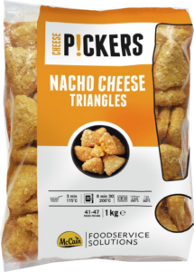 McCain Nachos sajtos háromszögek