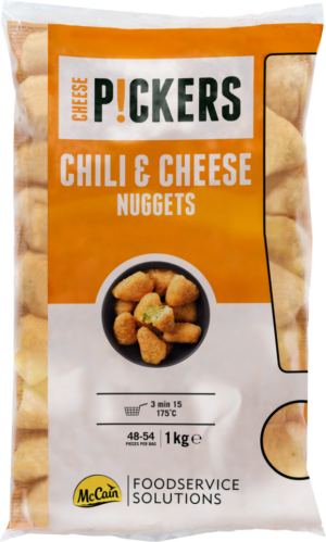 McCain Panírozott chili paprika és sajtfalatkák