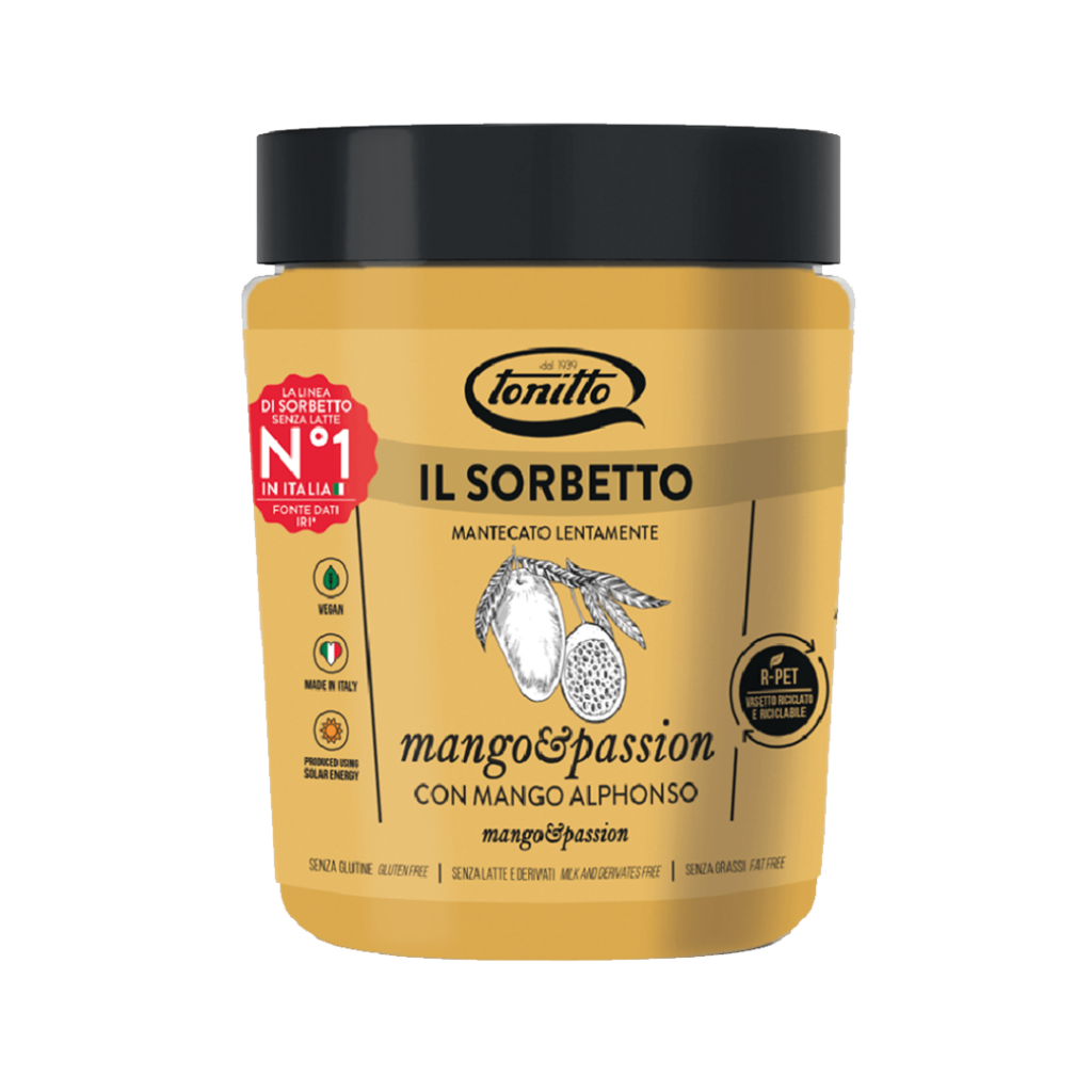 TONITTO Mango & Passion fruit Sorbet 500ml