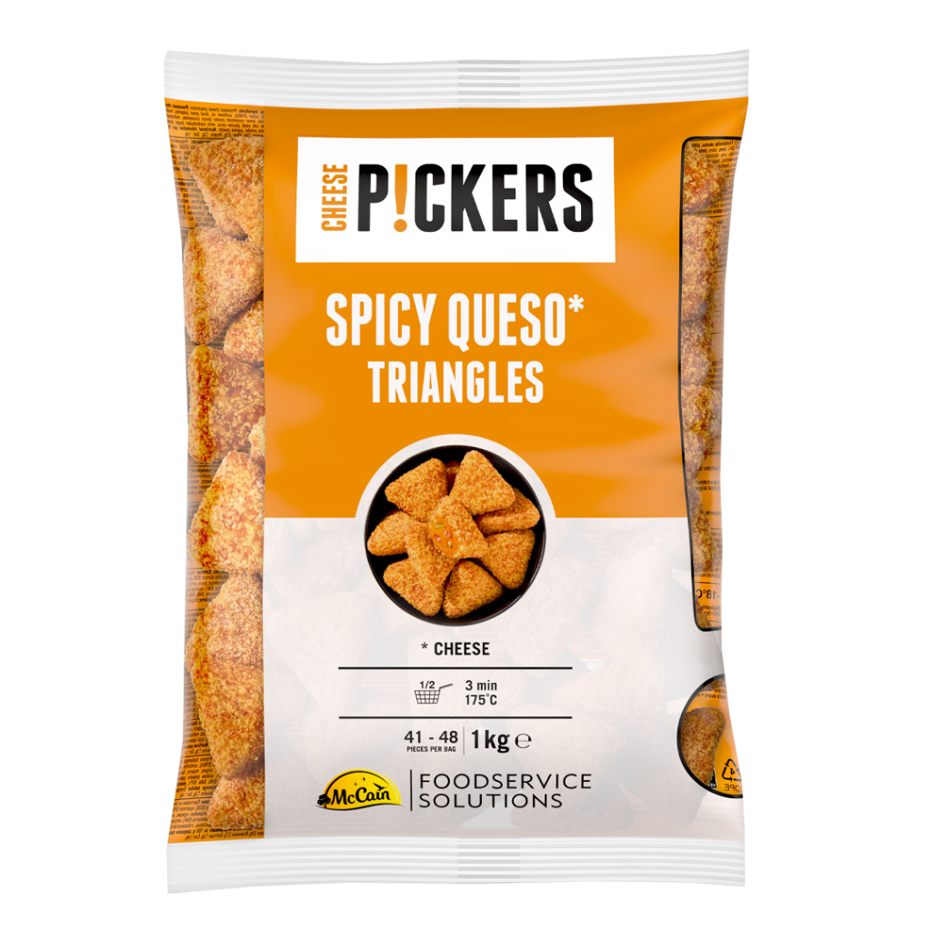 McCain Csípős sajtos háromszög