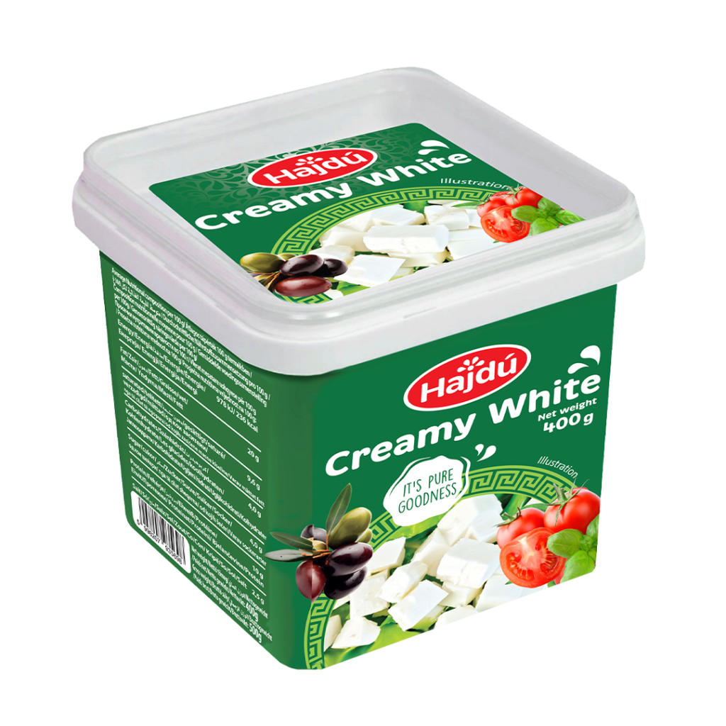 KT Hajdú krémfehér dobozos NZS 400g