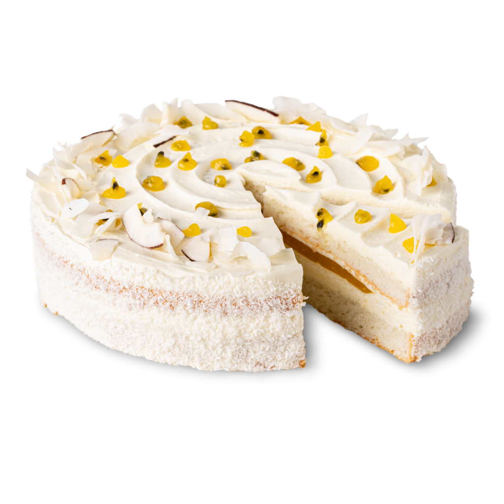 CC Kókuszos mangós torta 1200g 12 szelet