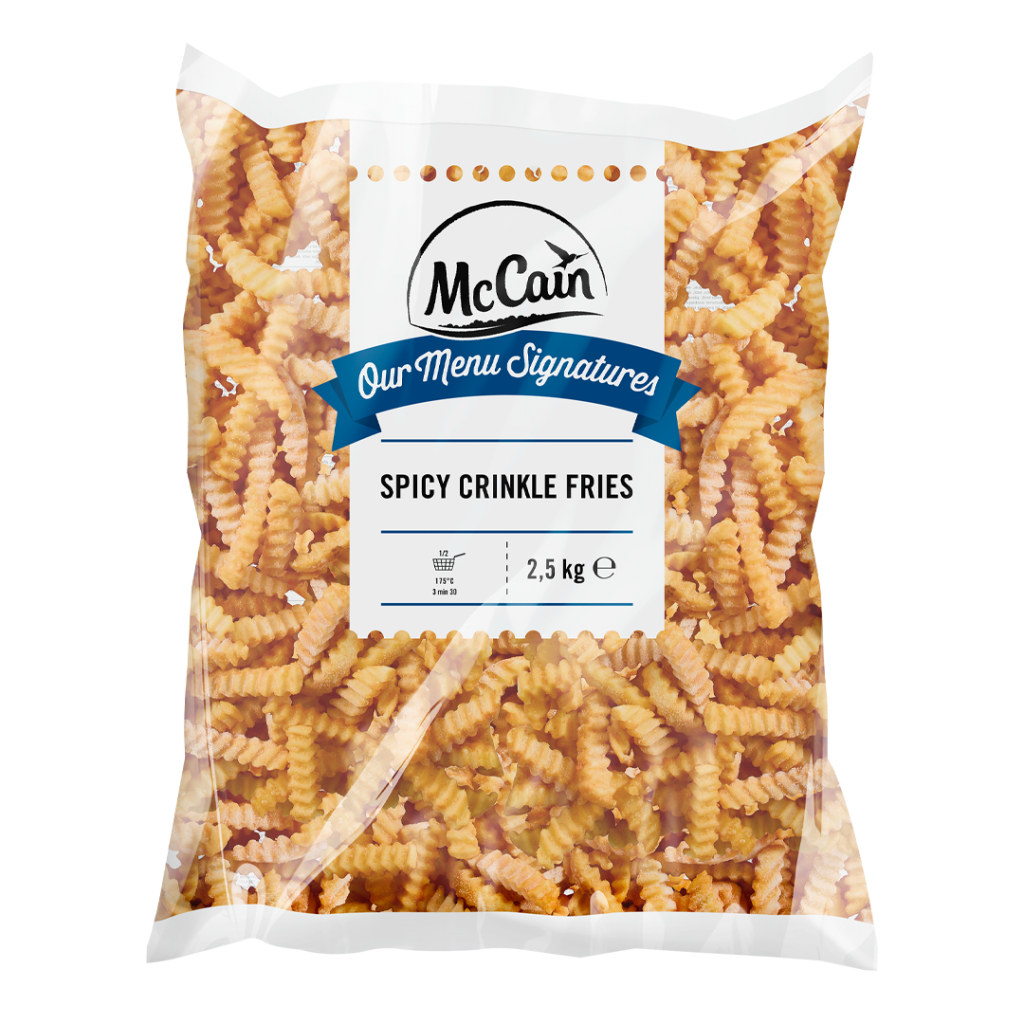 McCain Spicy Hullámos burgonya