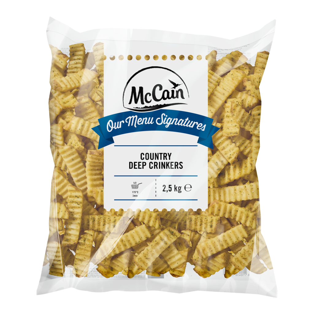 McCain Zöldfűszeres hullámos burgonya